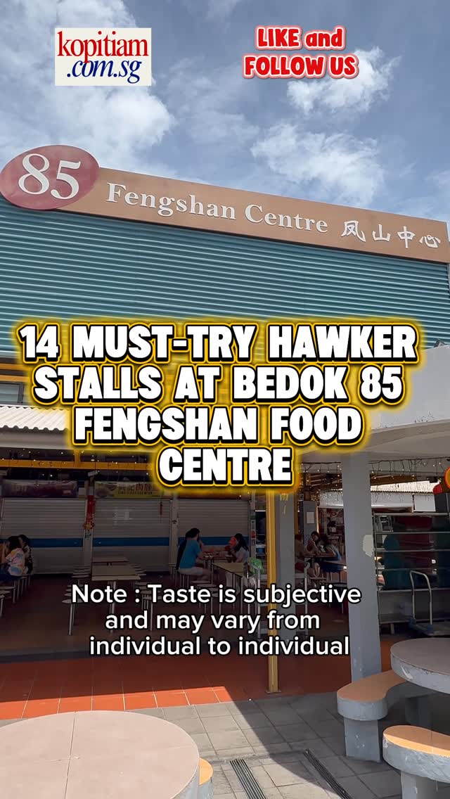Bedok 85 Food Centre's Best Hawker Stalls