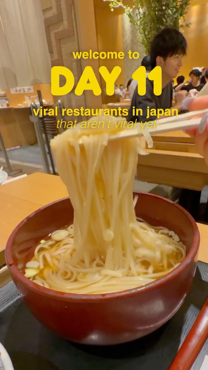 Udon Shop Sells High-Quality Tempura Noodles