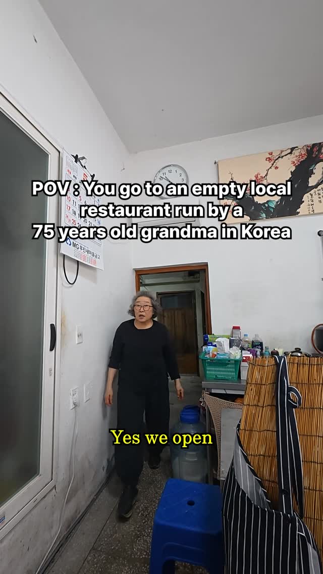 Korean Restaurant With Grandma's Homey Feel