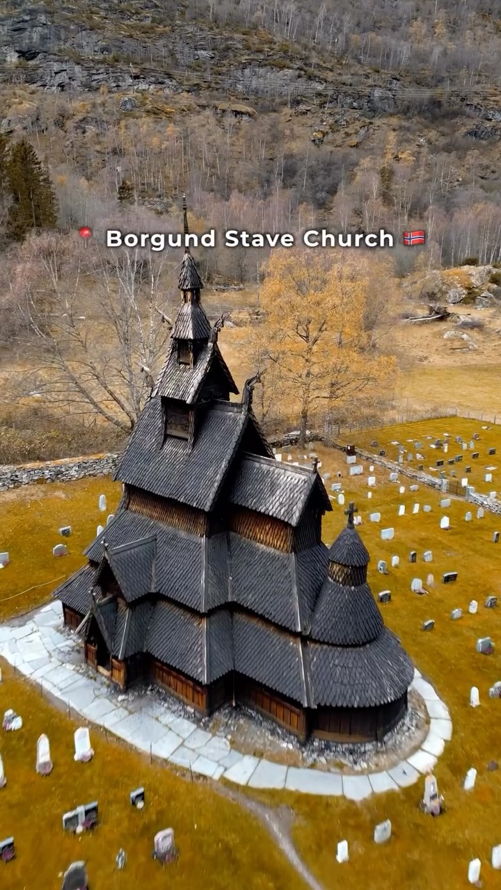 Borgund Stave Church: A Surreal Viking Film Set