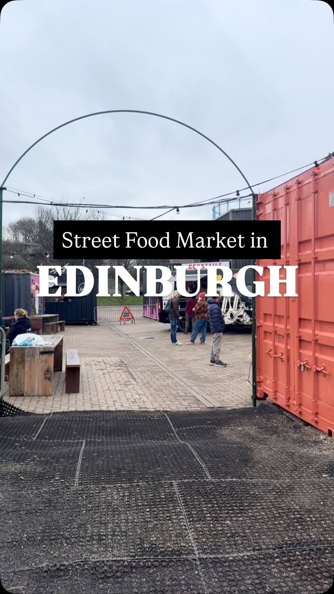 Edinburgh Food Market, Sauna, and Street Food