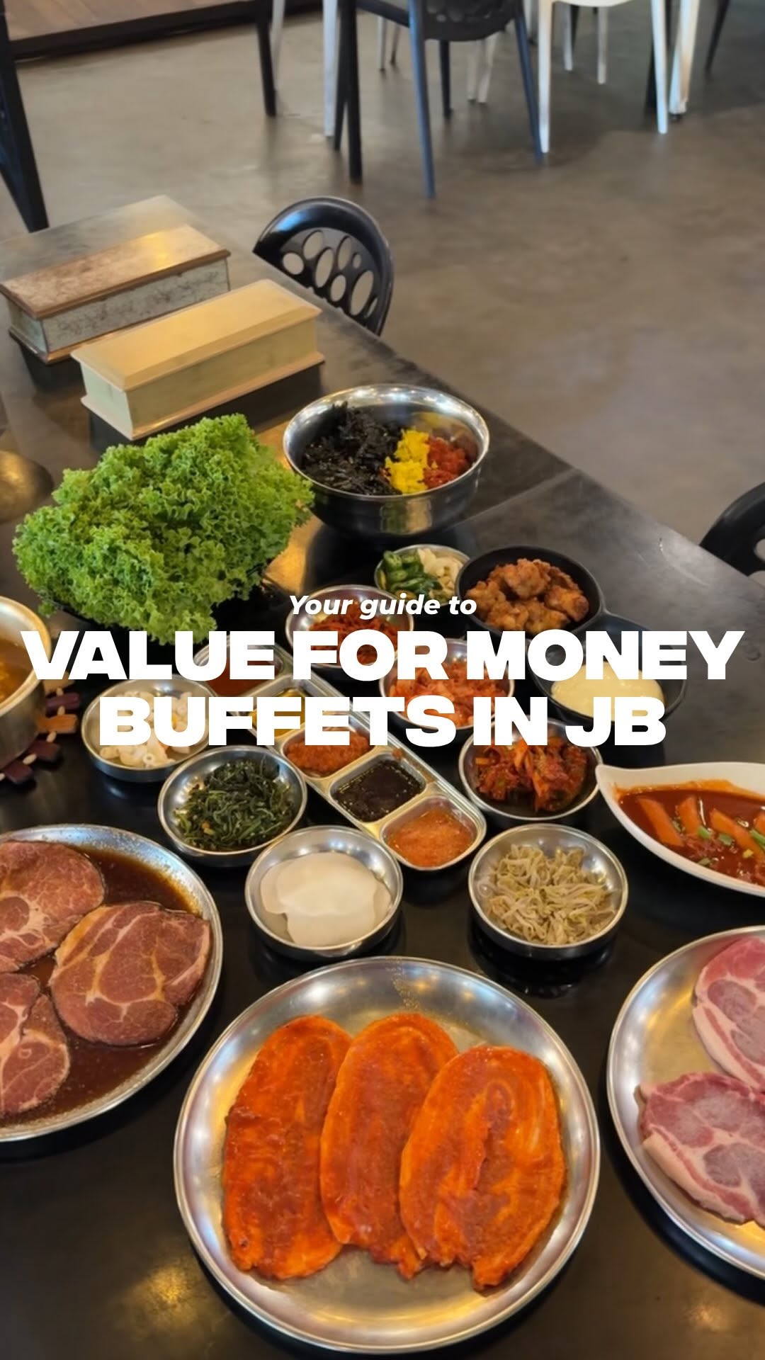 Korean BBQ Buffets In Johor Bahru