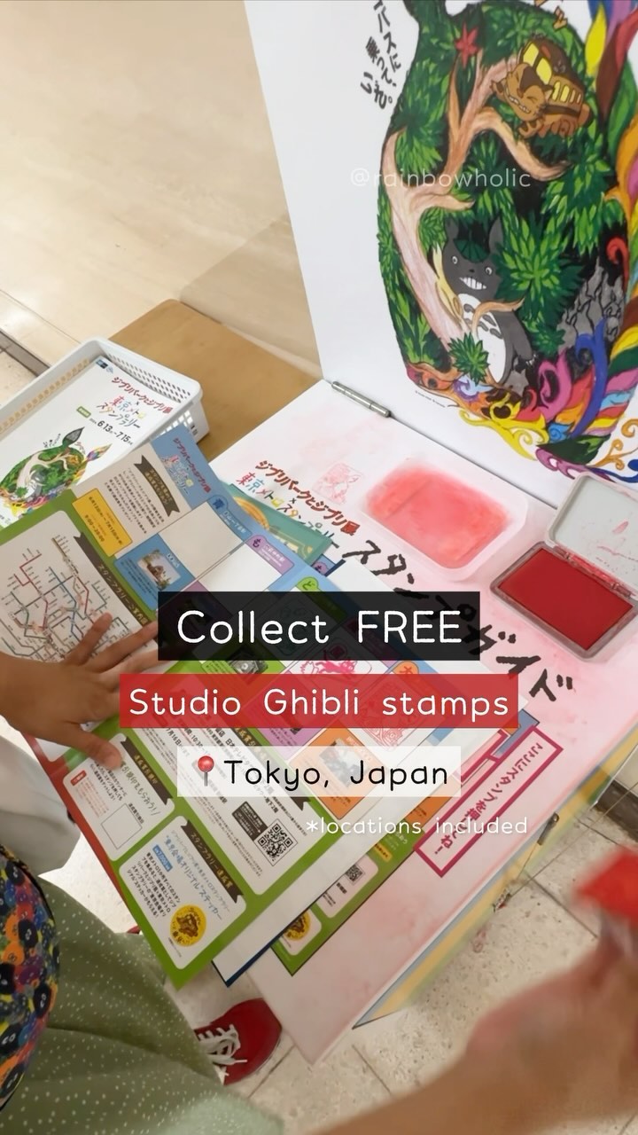 Tokyo Metro Ghibli Stamp Rally Challenge