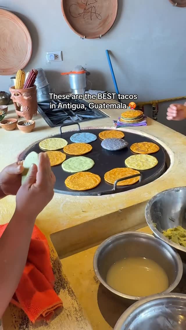 Antigua Guatemala Maya Restaurant Serves Fresh Tortillas