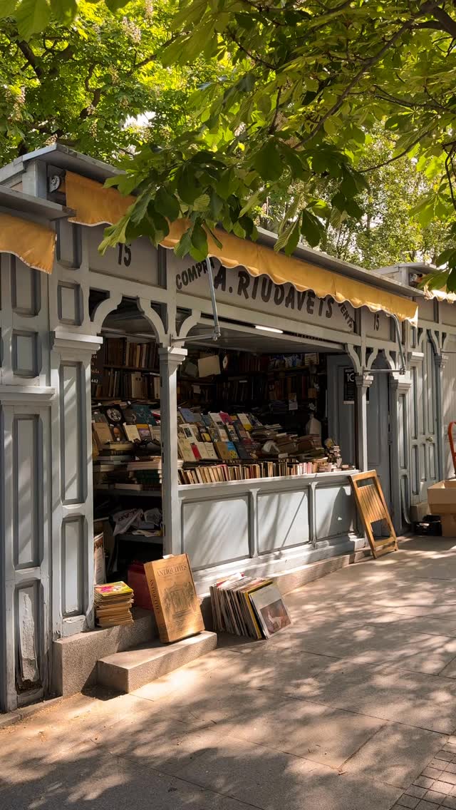 Madrid's Book Fair Near El Retiro Park
