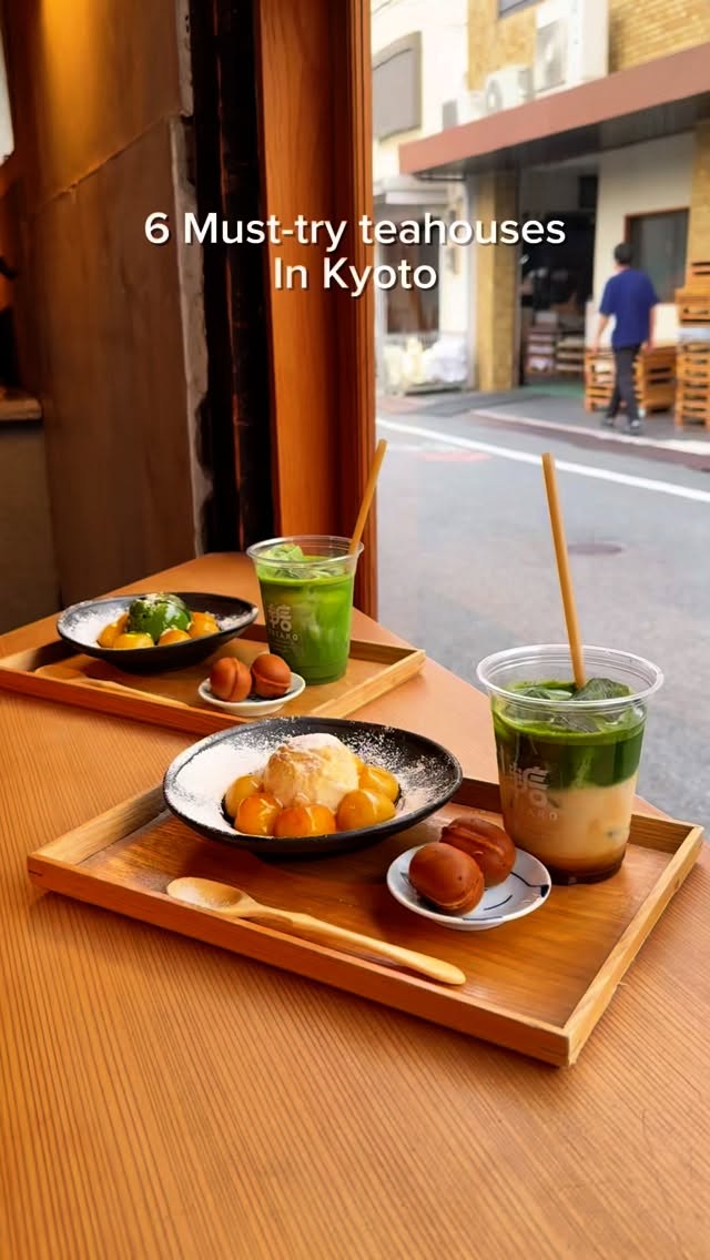 Kyoto's Top Tea Houses for Sweet Treats
