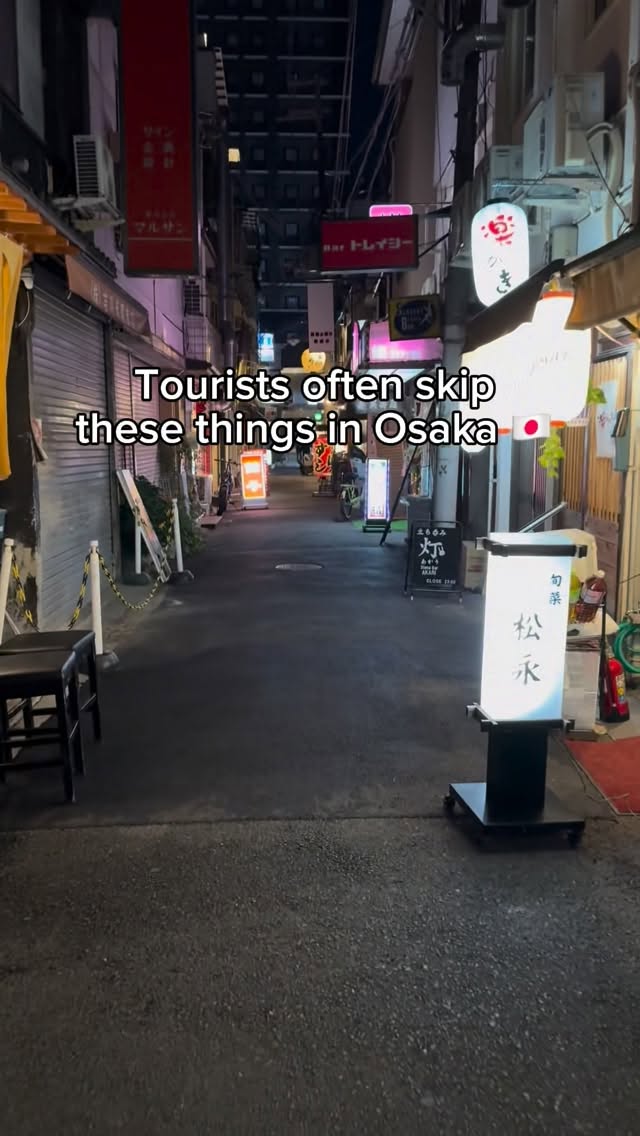 6 Places in Osaka