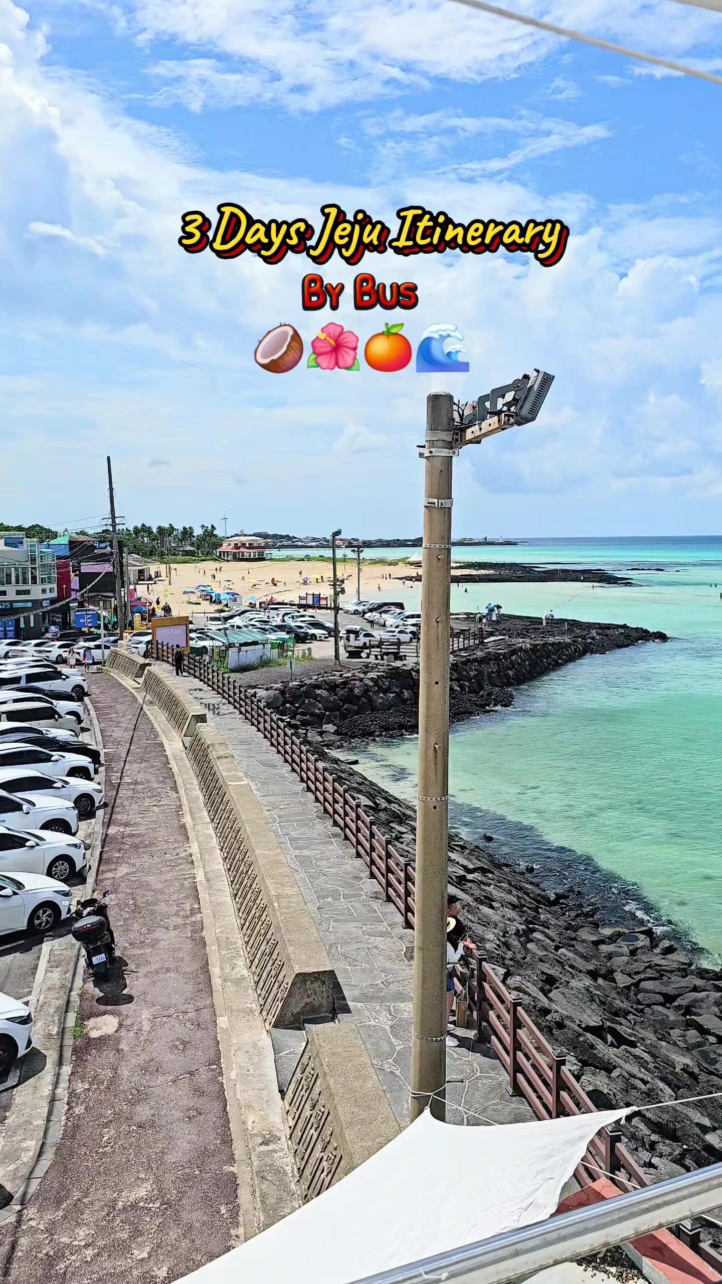 Jeju Island Bus Itinerary: Beaches, Waterfalls, and Tea