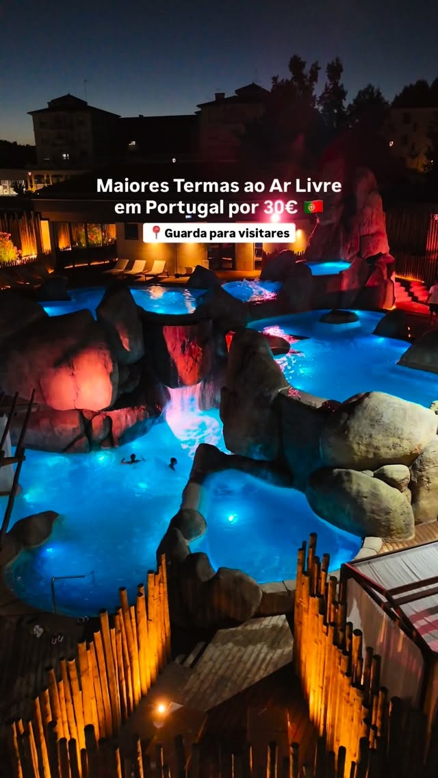 Modern Thermal Spa and Ancient Bridge in Chaves