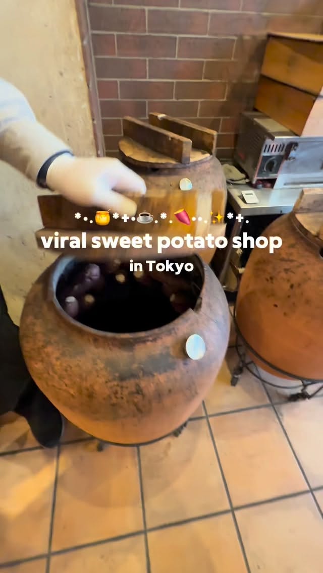 Tokyo Sweet Potato Shop in Ginza
