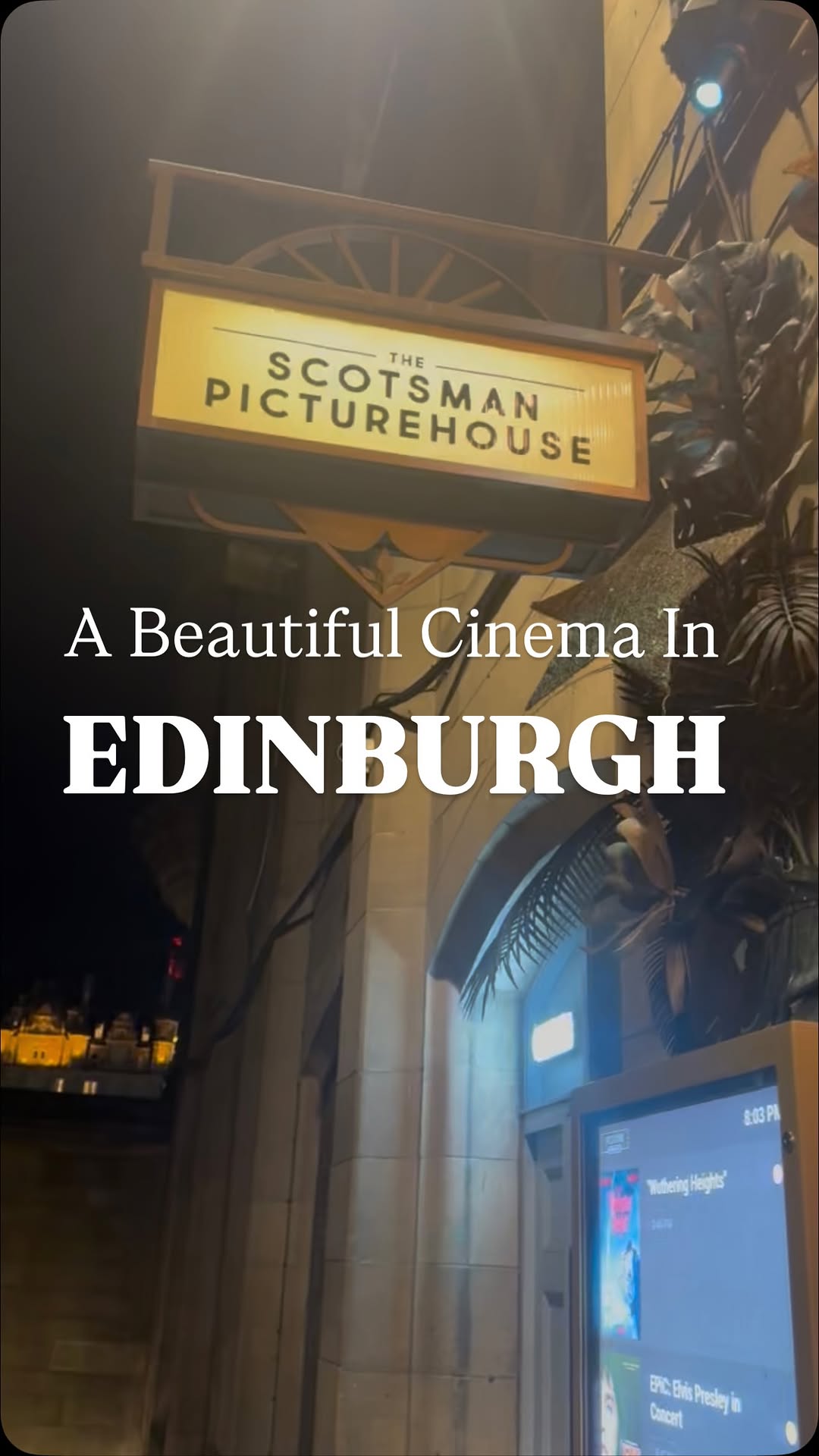 Historic Edinburgh Cinema and Hotel Offer Unique Experience