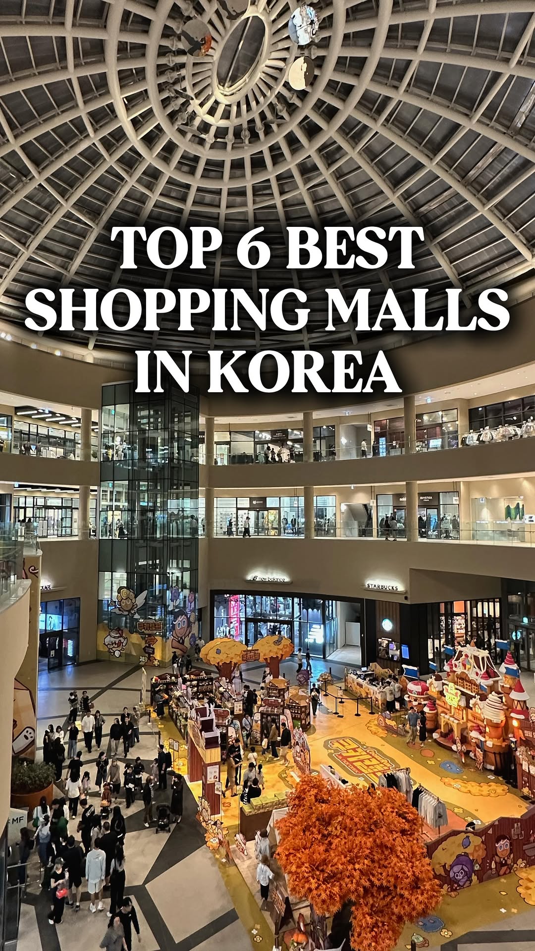 Korean Shopping Malls Connected to Subway Stations