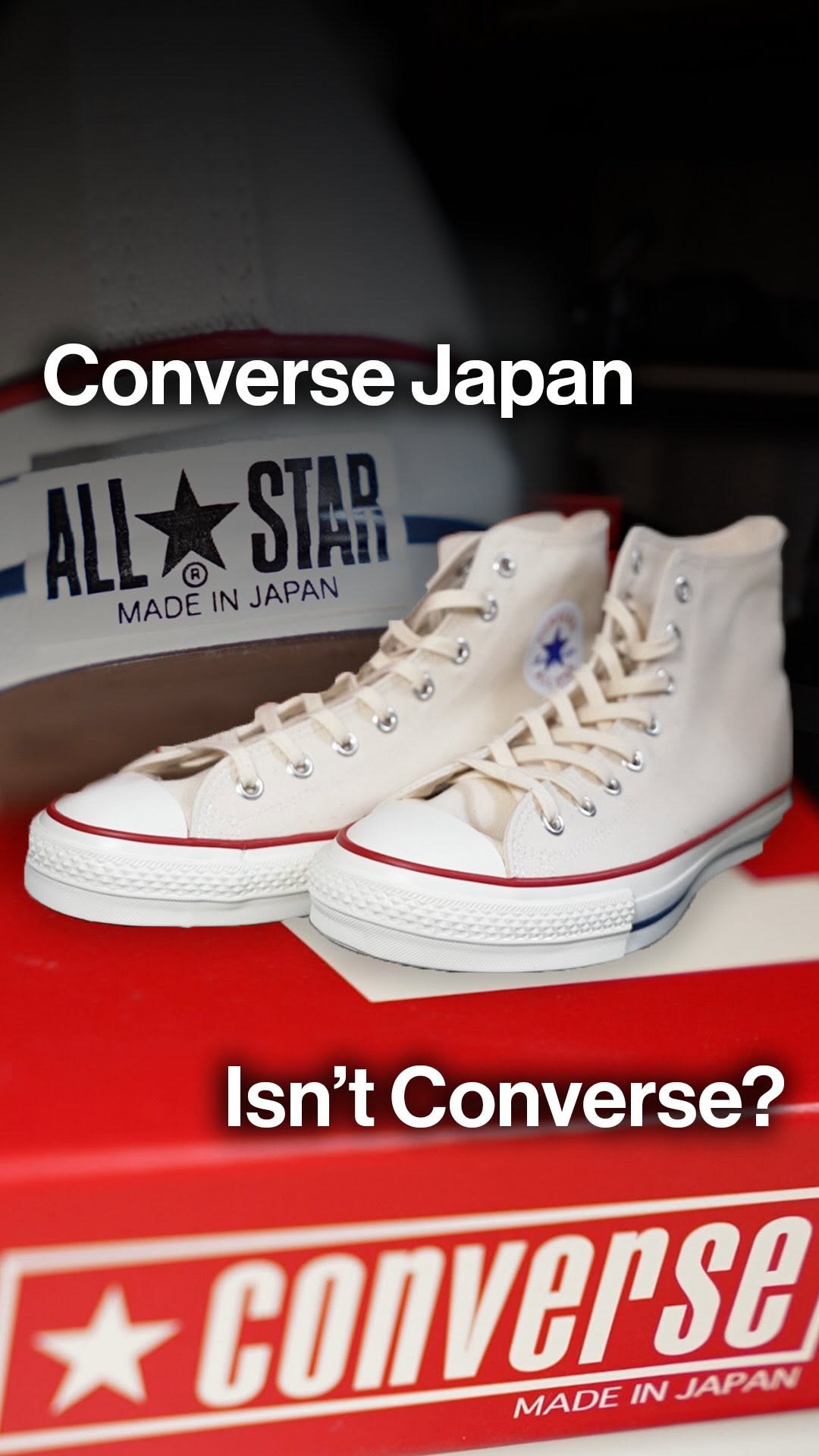 Converse Japan Offers Unique and Exclusive Merchandise