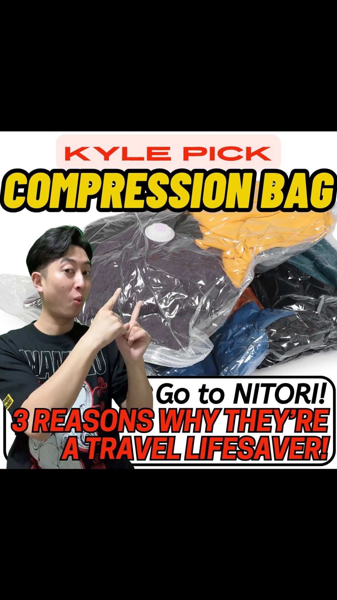 Nitori Compression Bags: Easy, Compact, Affordable Travel