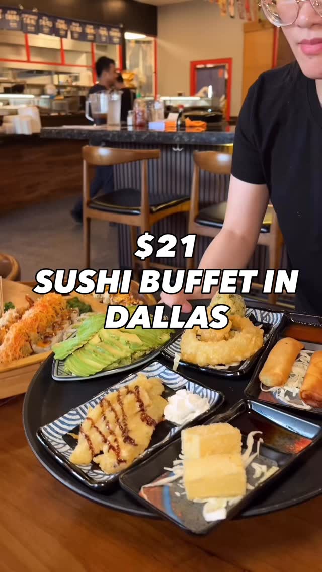 Dallas Restaurant Offers Extensive Sushi Buffet