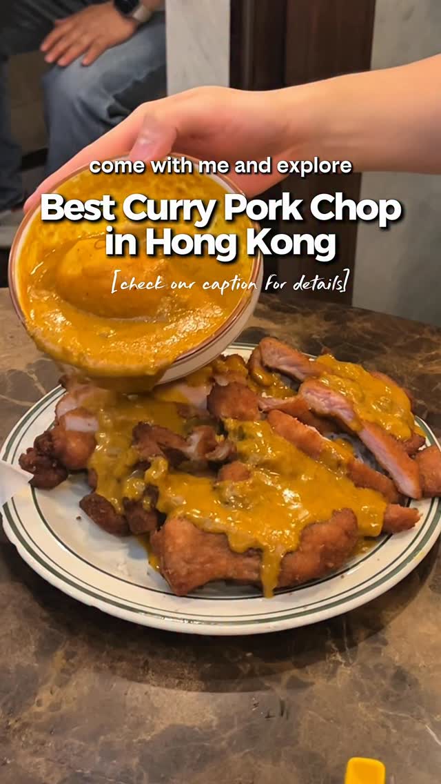 Classic Hong Kong Diner With Savory Pork Chop Curry