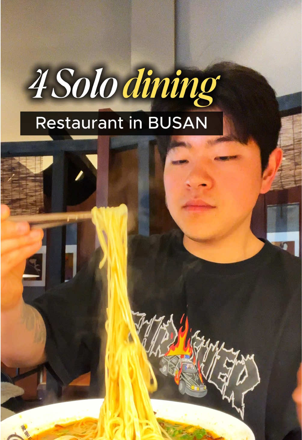 4 Restaurants in Busan