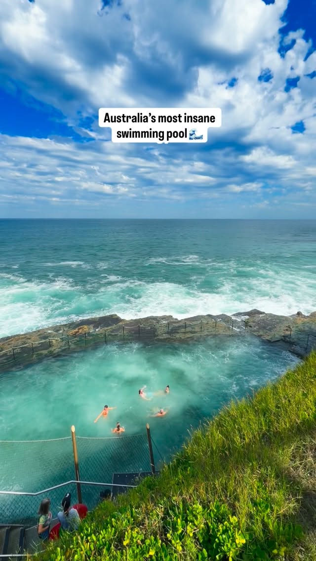 Historic Ocean Pool Carved Into Rock