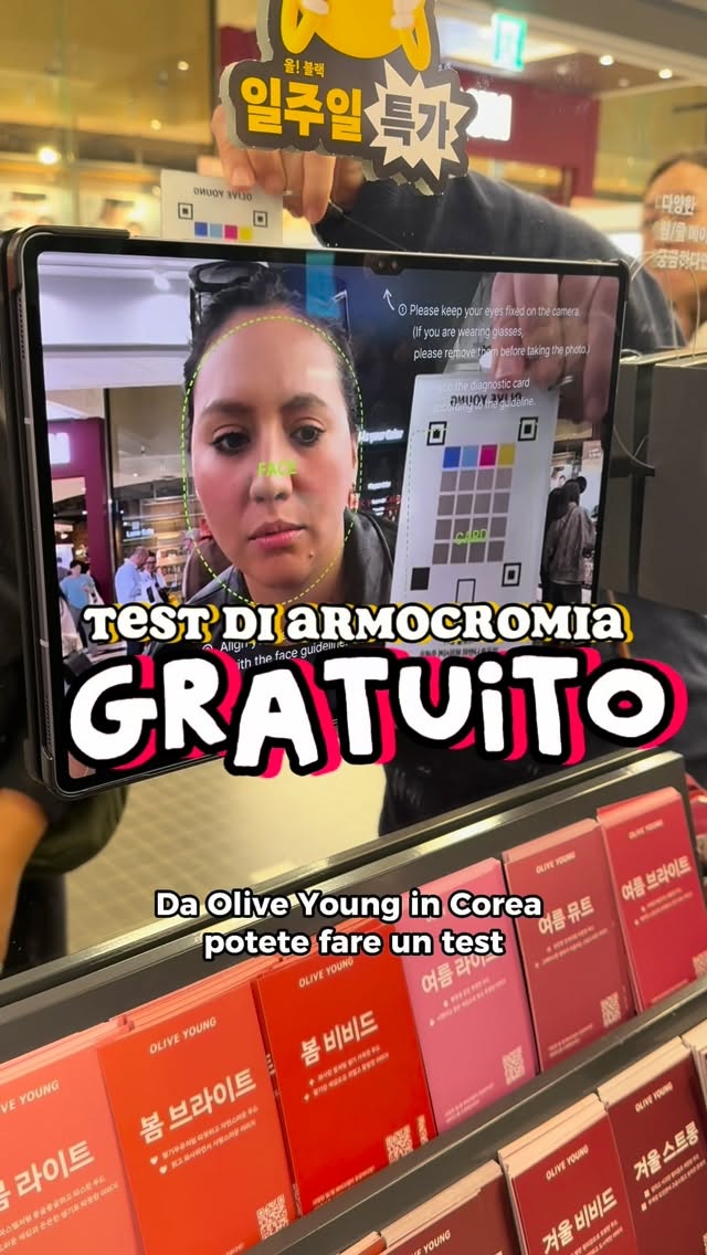 Olive Young Stores Offer Free Color Analysis