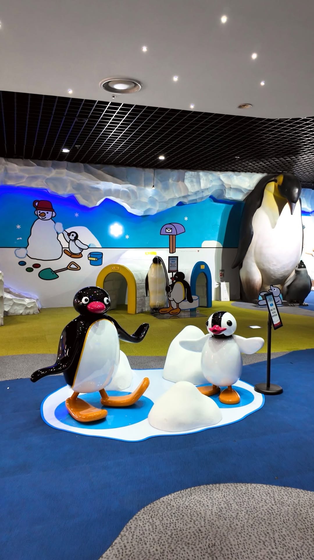 Lotte World Aquarium Hosts Pingu Animation Collaboration