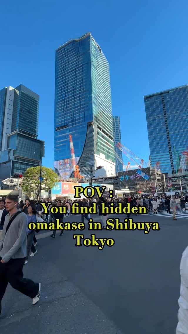 Welcoming Omakase Experience In Shibuya, Tokyo