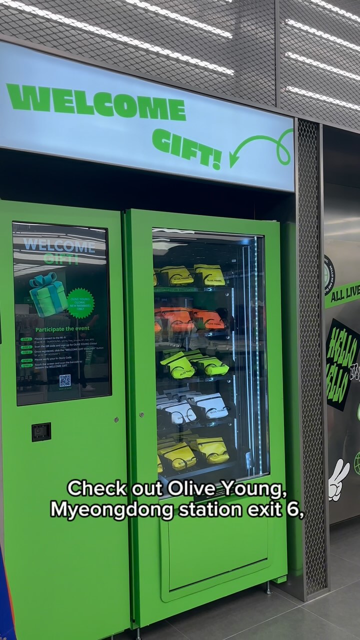Olive Young Myeongdong Town Exploration
