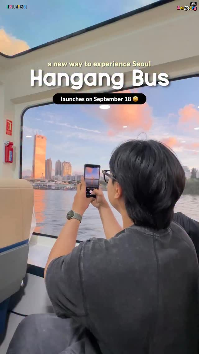 New Hangang River Bus Connects Seven Seoul Piers