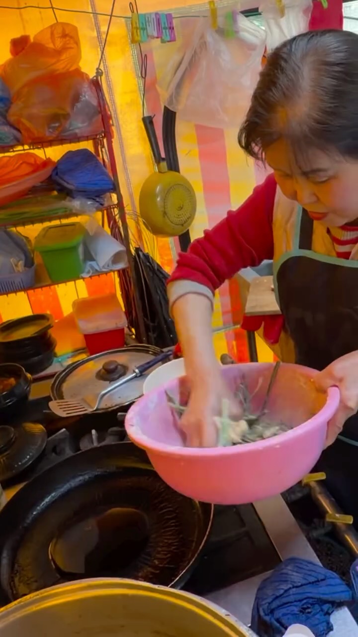 Seafood Pajeon Dish Features Sea Ingredients