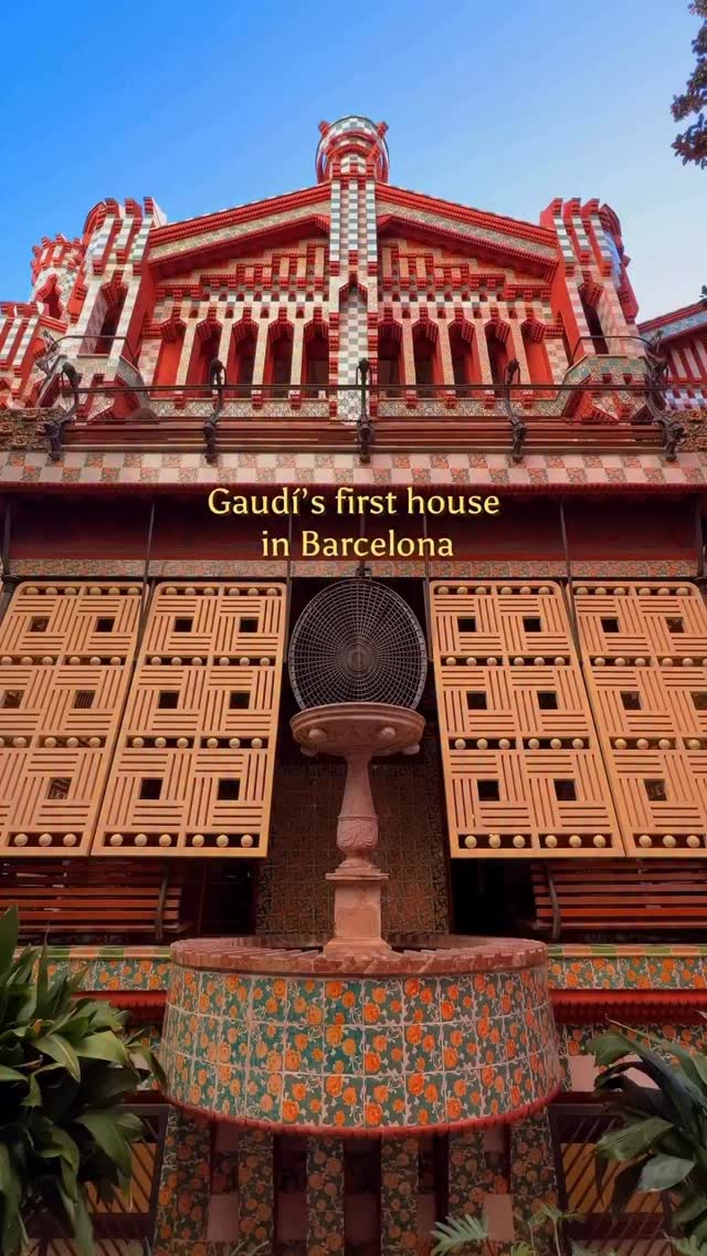 Casa Vicens: Gaudí's First Architectural Masterpiece
