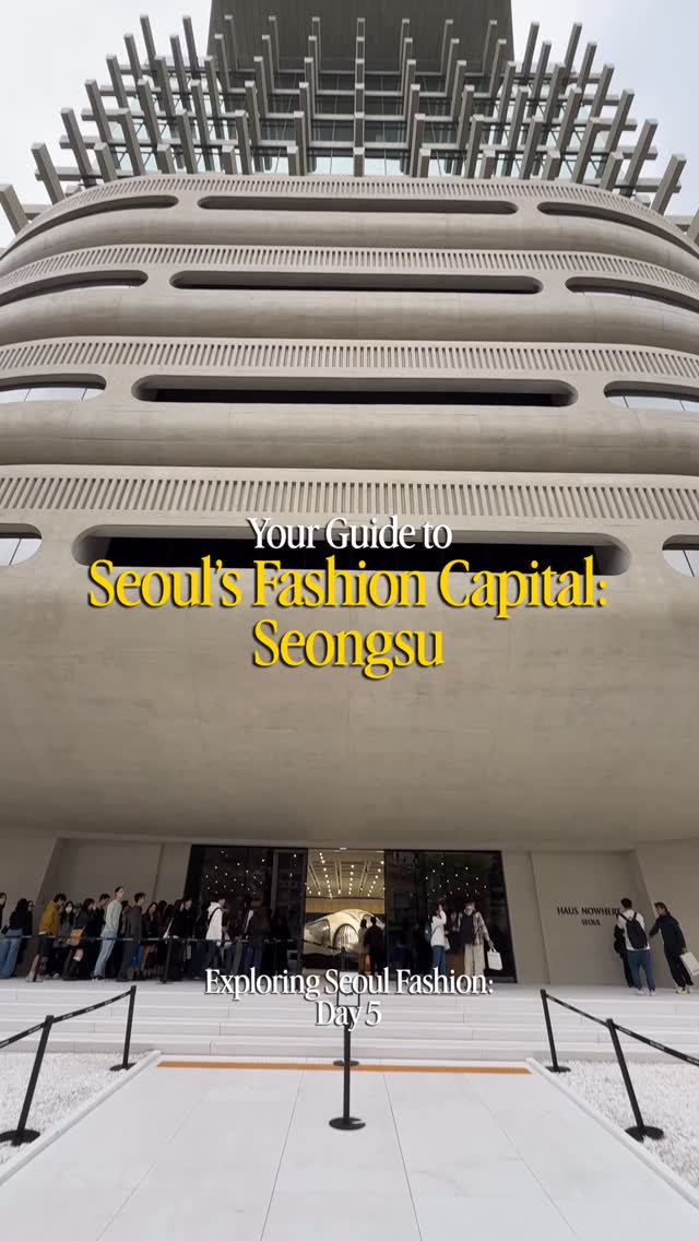 Seongsu's Top Fashion Destinations