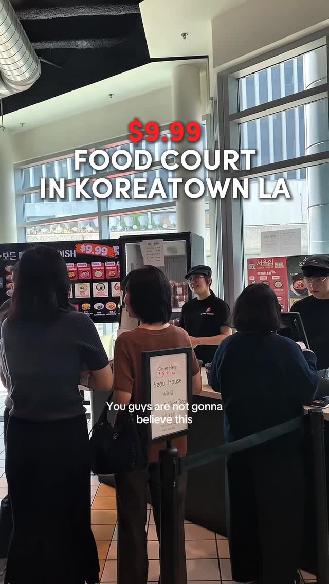 Koreatown Food Court Features Korean Cuisine