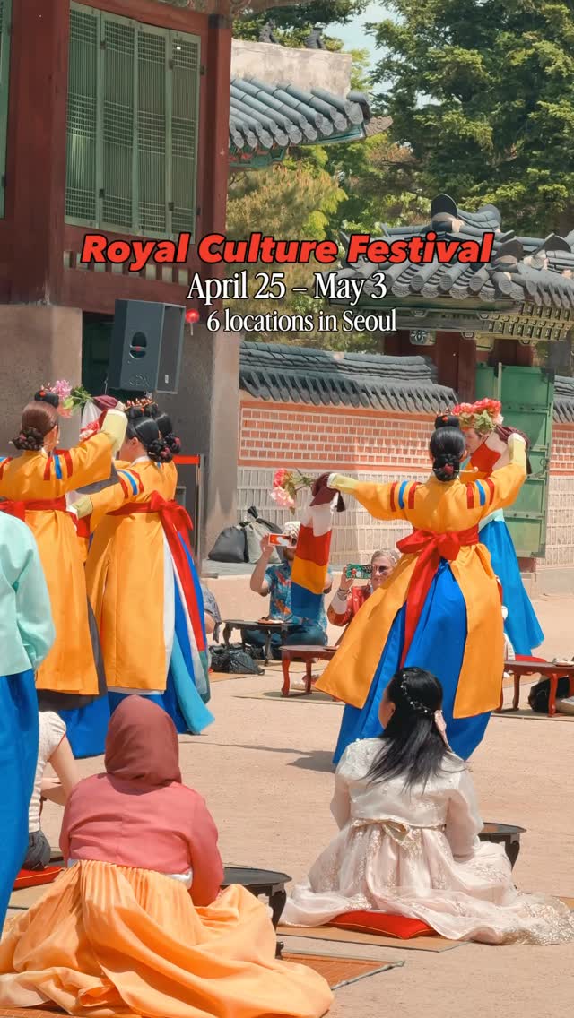Seoul Palaces Host Royal Culture Festival