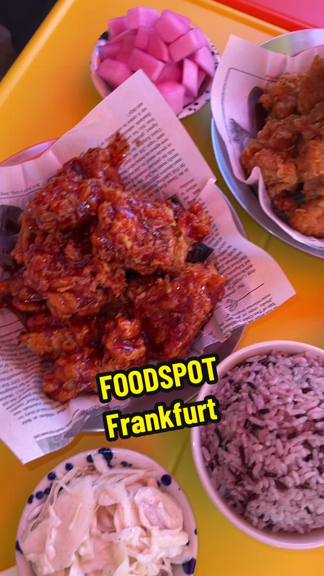 Korean Fried Chicken and Bubble Tea Spots