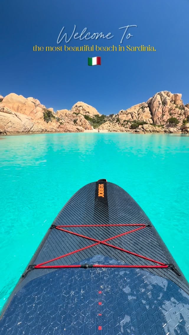 La Maddalena's Stunning Granite-Framed Sandy Cove