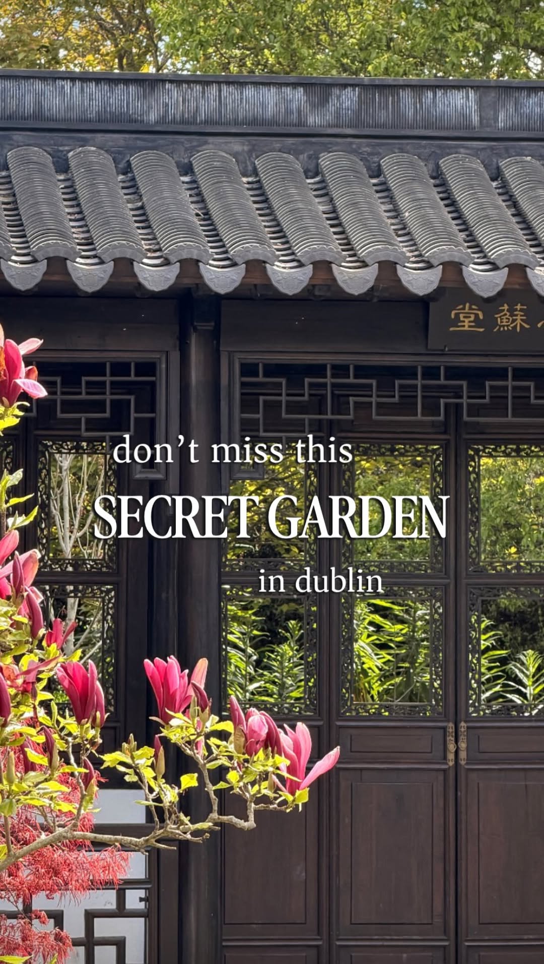 Friendship Garden Offers Suzhou's Calm in Dublin