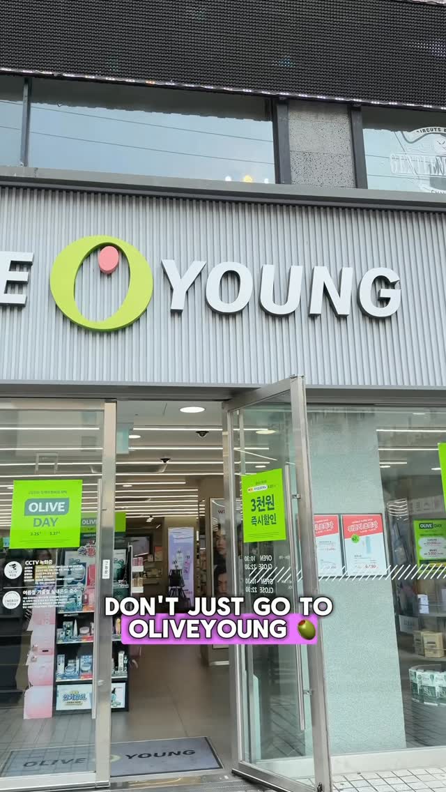 Olive Young Myeongdong Town Shopping Destination