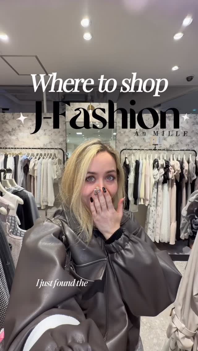 Tokyo Shopping Spots for Japanese Fashion