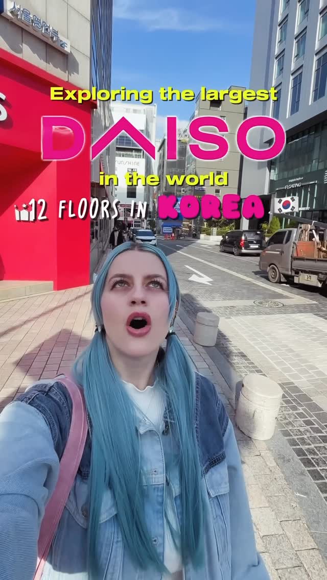 Daiso Stores In Myeongdong