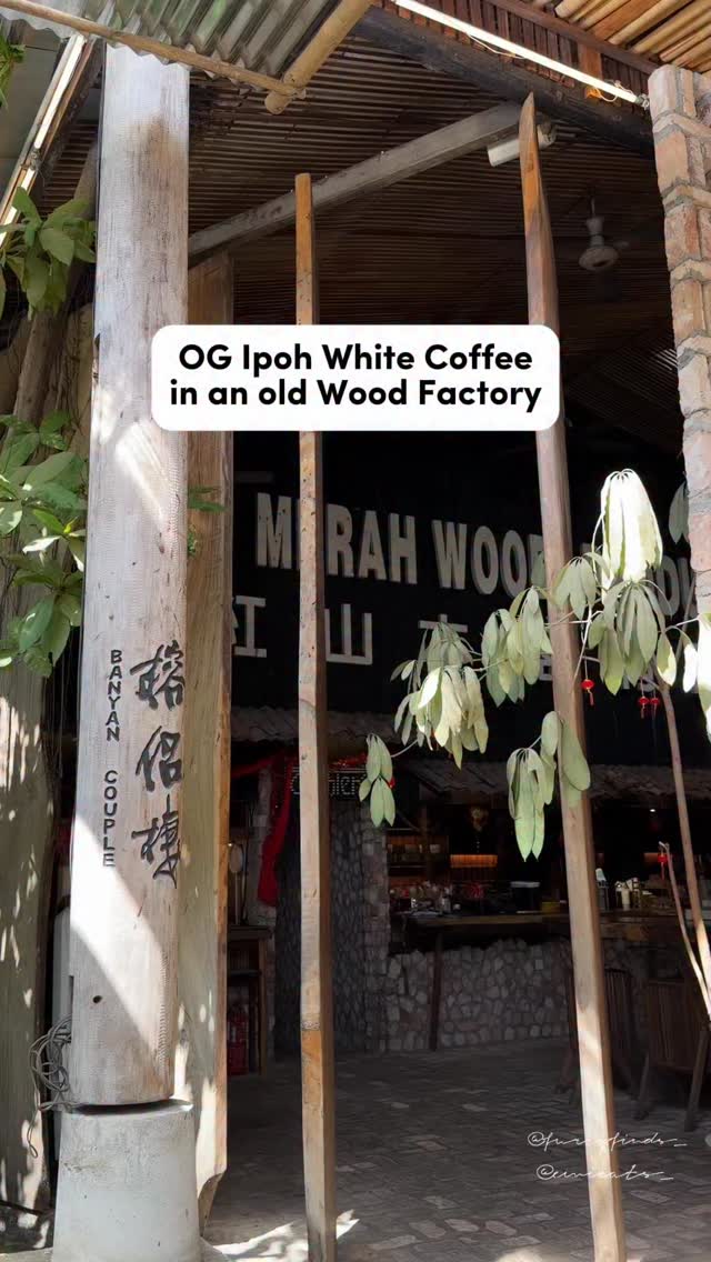 Historic Ipoh Coffee Shop Opens In Old Wood Factory