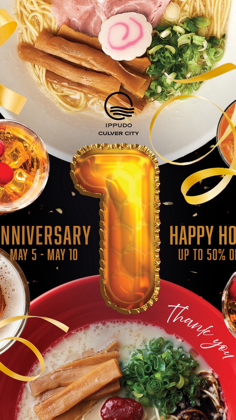 Ippudo Culver City's First Anniversary Happy Hour