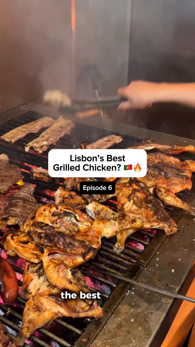 Best Charcoal-Grilled Chicken In Lisbon