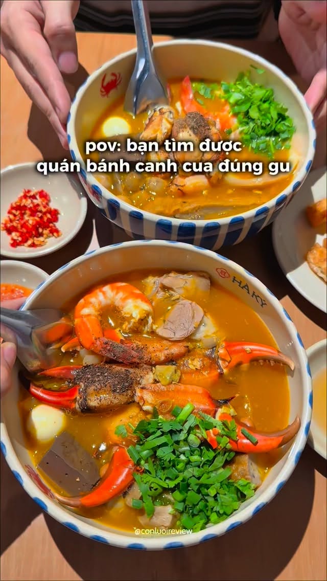 Crab Noodle Soup and Nutty Factory