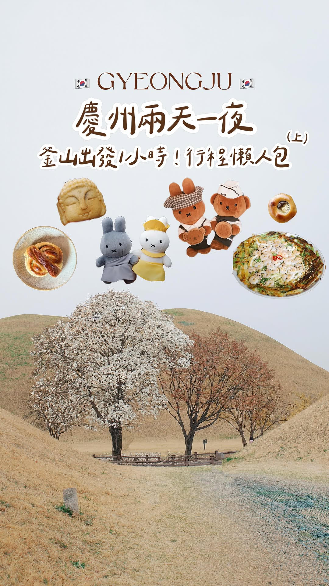 Gyeongju: Ancient Sites, Village, and Night Views