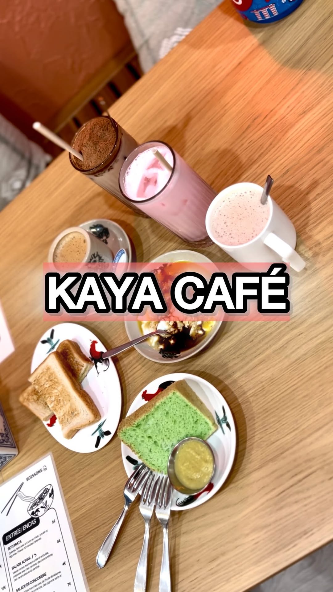 Paris Cafes Serve Singaporean Flavors