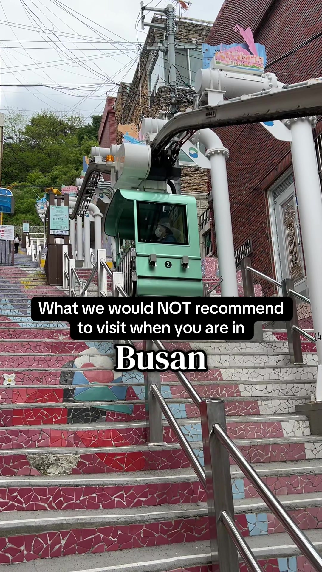 Monorail Stairs: A Disappointing Tourist Attraction