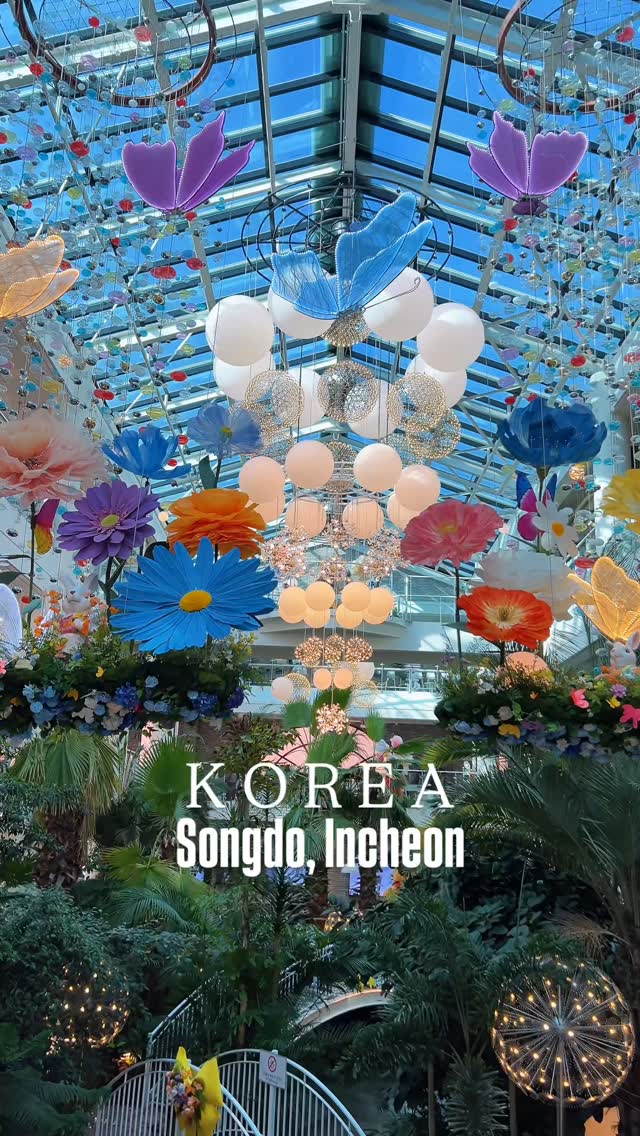 Botanical Cafe Oasis in Songdo