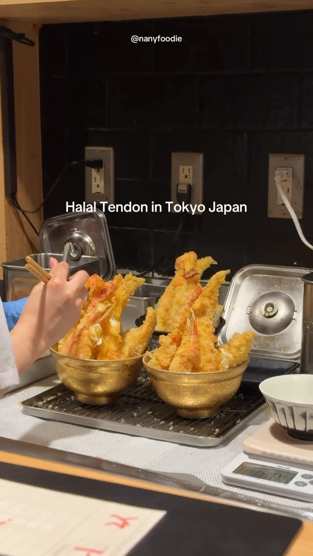 Halal Tendon at Tokyo's Tendon Itsuki Ginza