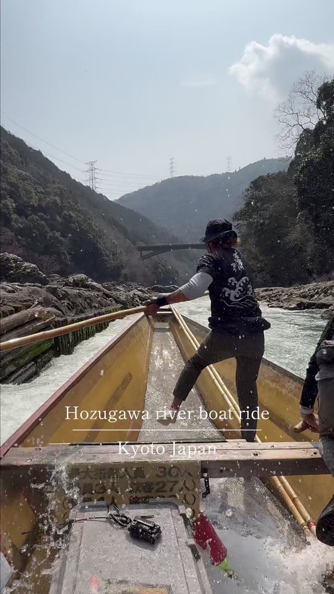Scenic Spring Boat Ride Through Arashiyama's Gorge