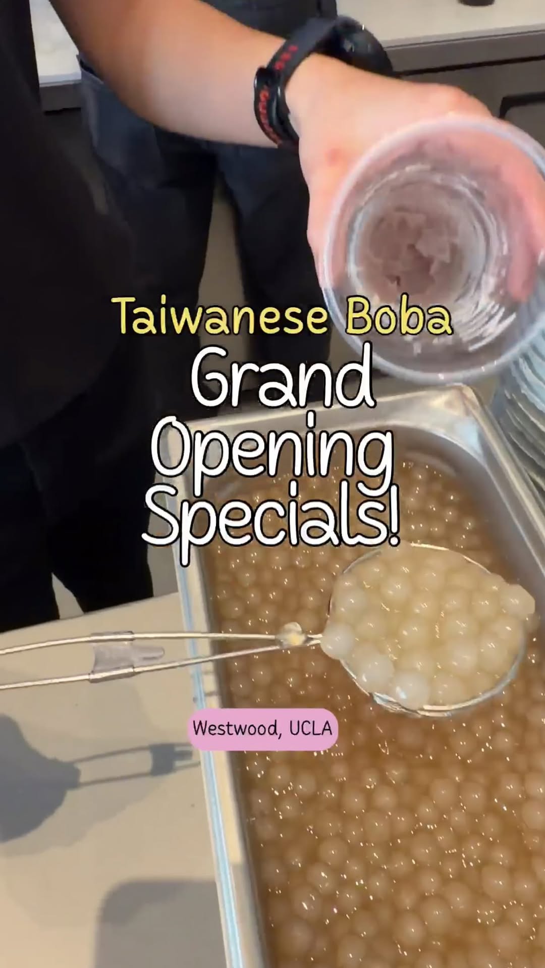 Westwood Village Welcomes New Boba Shop