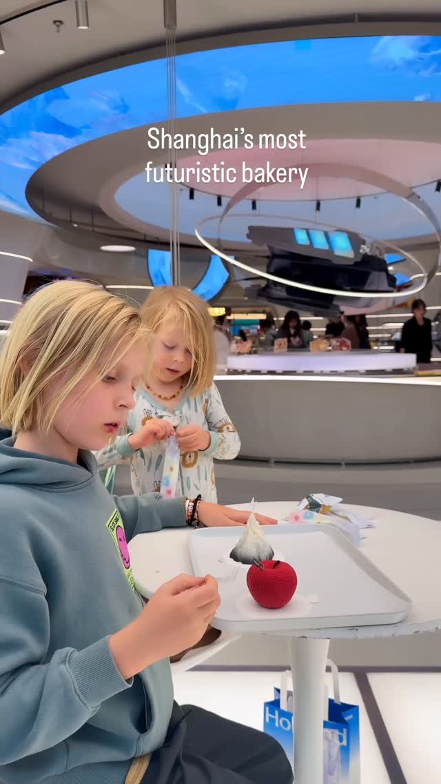 Futuristic Bakery Experience at Holiland